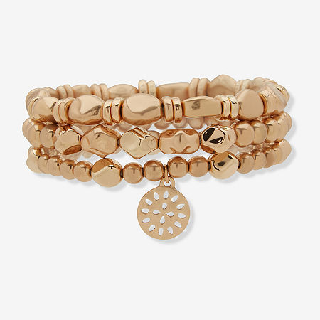 a.n.a Gold Tone Womens Bracelet One Size, Yellow