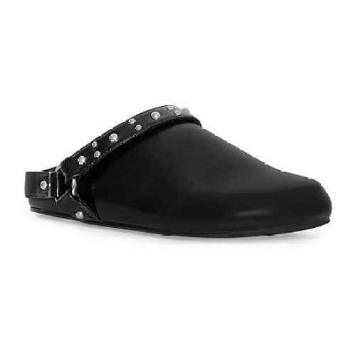 RM Rebecca Minkoff Dani Womens Round Clogs, 10 Medium, Brown