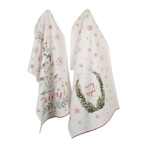 DII Christmas Dishtowel Set | 18 x 28 | Michaels