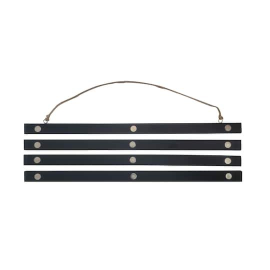 Black Wooden Magnetic Poster Hanger by Studio Decor | 20 | Michaels