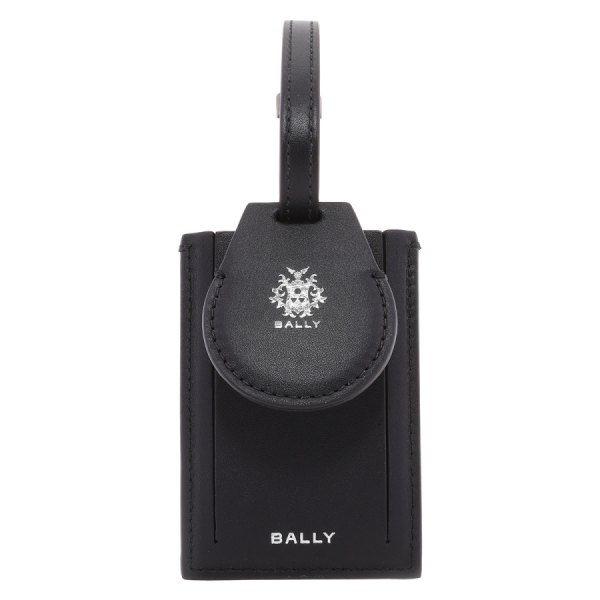 Bally Mens Bally x Adrien Brody Leather Luggage Tag