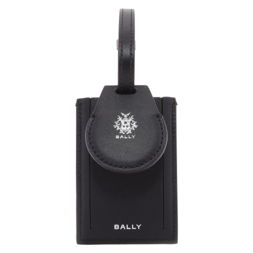 Bally Mens Bally x Adrien Brody Leather Luggage Tag