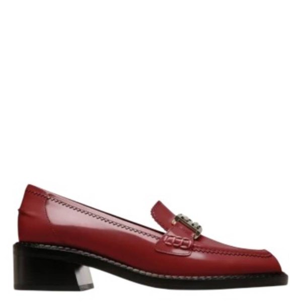 Bally Ellyane 35 Leather Loafers