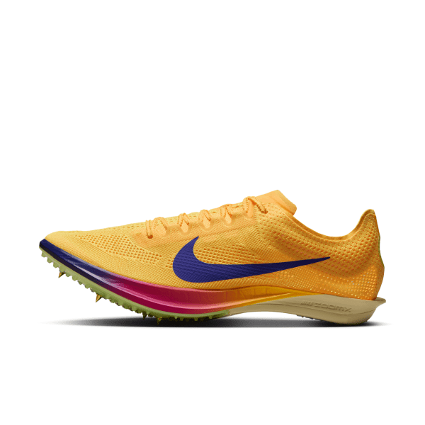 Nike Mens 2 Track Field Distance Spikes in Yellow
