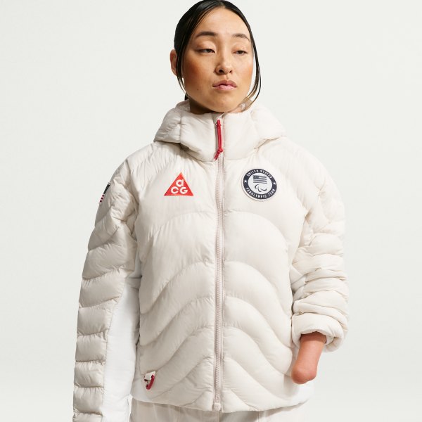 Womens Nike ACG x United States Paralympic Team Therma-FIT ADV Jacket in Brown