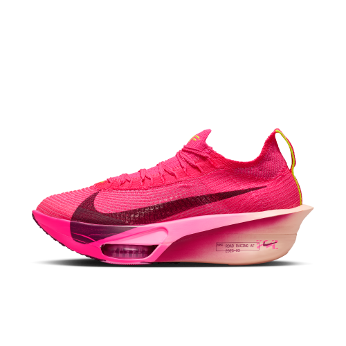 Nike Womens Alphafly 3 Road Racing Shoes in Pink | FD8315-601