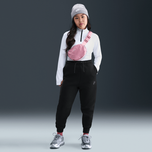 Unisex Nike Sportswear Tech Fleece Girls Jogger Pants (Extended Size) in Black | HV9090-010