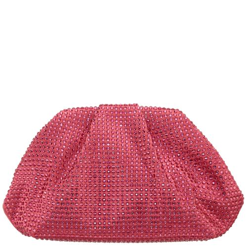 Womens Indulge Crystal Encrusted Frame Satchel | Nina Shoes