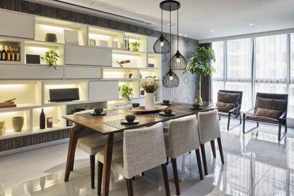 Living District Sayer Collection Pendant in Black Finish