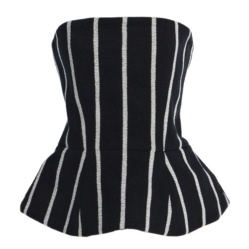 Marrakshi Life The Striped Cotton Corset Top – Moda Operandi