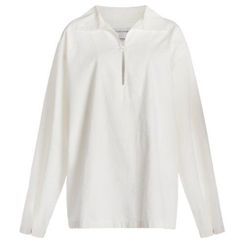 Victoria Beckham Wide-Collar Denim Top – Moda Operandi
