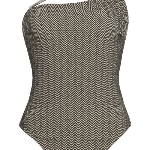 Zulu Zephyr Chevron One-Piece Swimsuit Moda Operandi