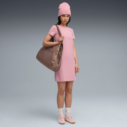 PUMA Essentials Womens Slim Dress in Pink, Size M