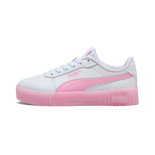 PUMA Caven 2.0 Retro Big Kids Sneakers in White, Size 4