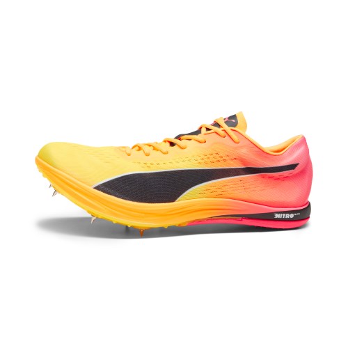 PUMA evoSPEED Long Distance NITRO Elite+ Track & Field Distance Spikes Shoes in Orange, Size 11