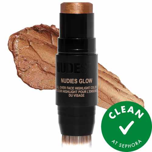NUDESTIX Nudies Glow Cream Highlighter Stick Illumi-Naughty 0.28 oz/ 8 g
