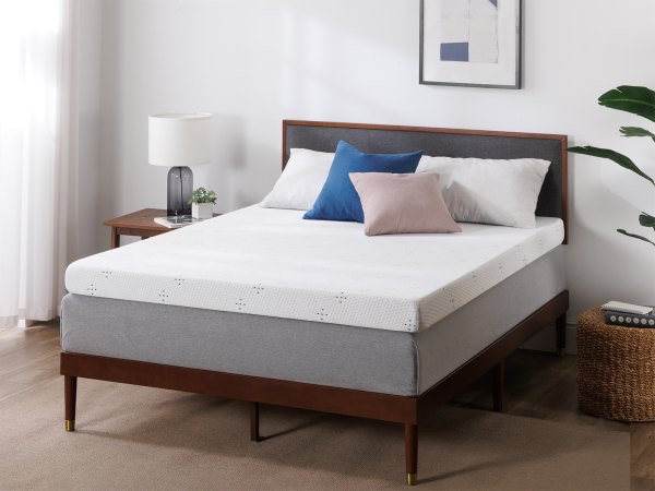4 Reversible Gel Memory Foam Topper
