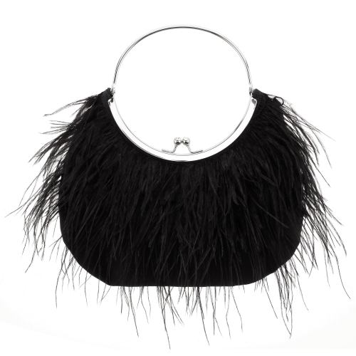 Splash Womens Feather Adorned Kiss | Nina Shoes