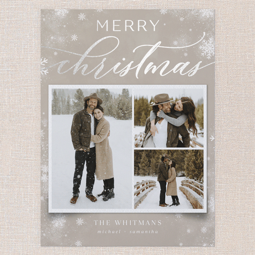 Christmas Foil Cards: | 6×8 | Flat | Foil | Cardstock | Square | Shutterfly