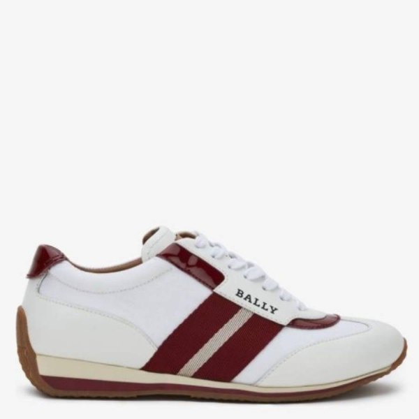 Bally Leather Low-Top Sneakers, Brand Size US