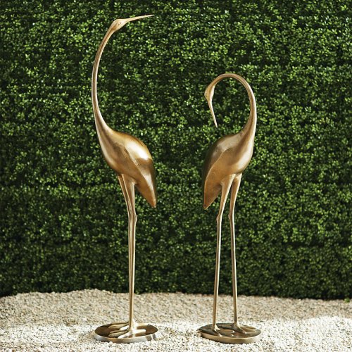 Brass Cranes Head Frontgate