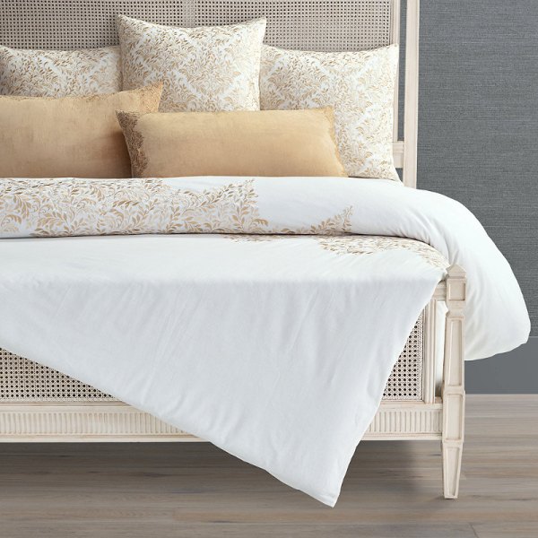 Aksana Embroidered Bedding Light Juniper, Light Juniper Light Juniper Frontgate