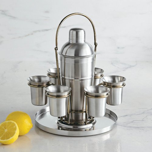 Shaker Shot Glass Caddy – Frontgate