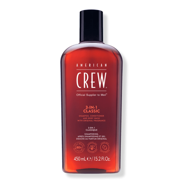 American Crew 3-In-1 Shampoo, Conditioner and Body Wash 15.2 oz