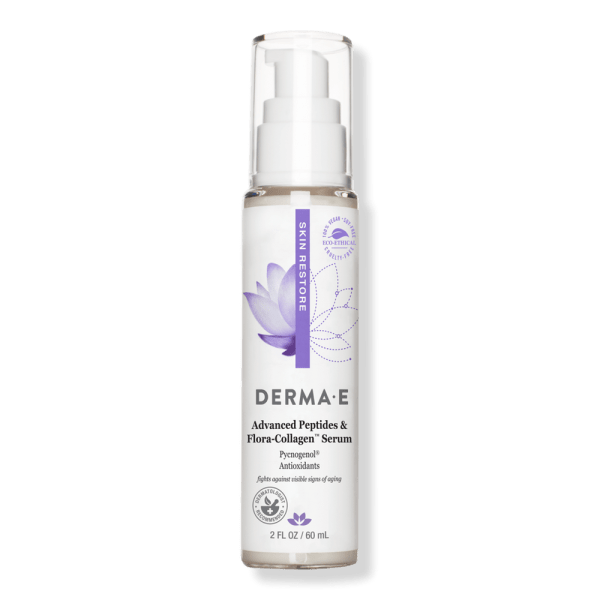 DERMA E Advanced Peptides and Flora-Collagen Serum