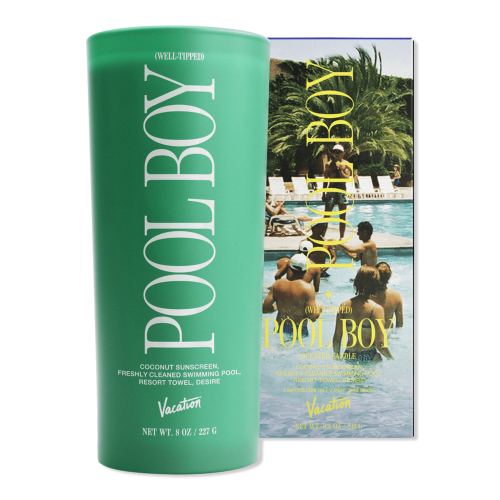 Vacation Well-Tipped Pool Boy Candle