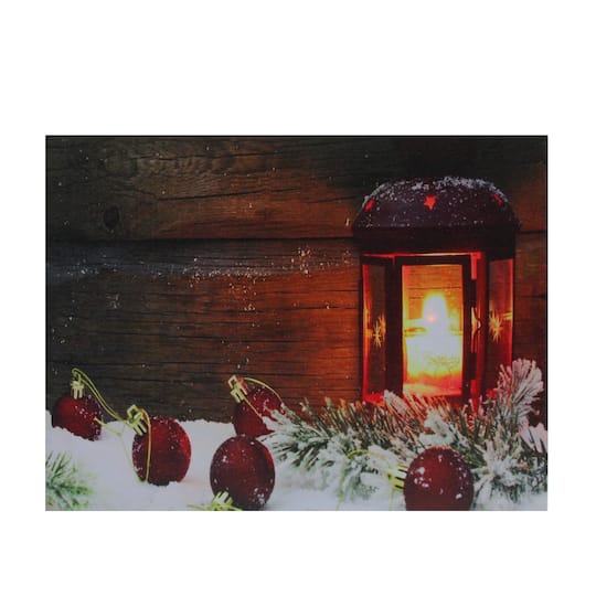 LED Lighted Christmas Canvas Wall Art By Northlight | x 15.75 x | Michaels