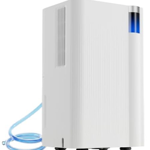 3000 Sq.Ft Dehumidifier for Bedroom with Drain Hose