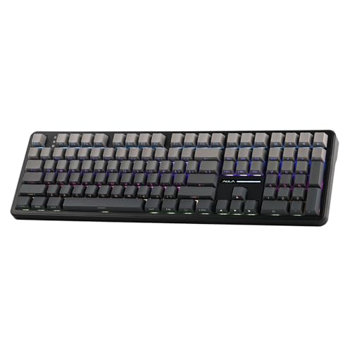 Wireless Gaming Keyboard, Full Size for Mac/PC/Android
