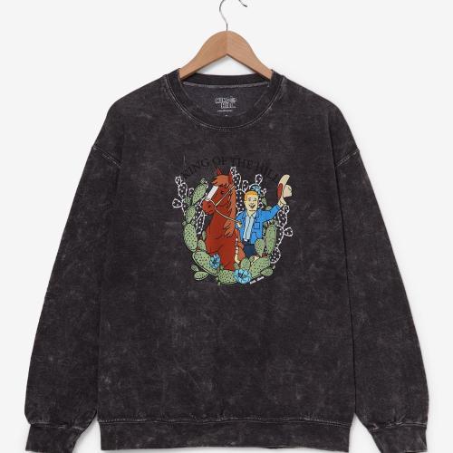 King of the Hill Cowboy Bobby Women's Crewneck &mdash; BoxLunch Exclusive