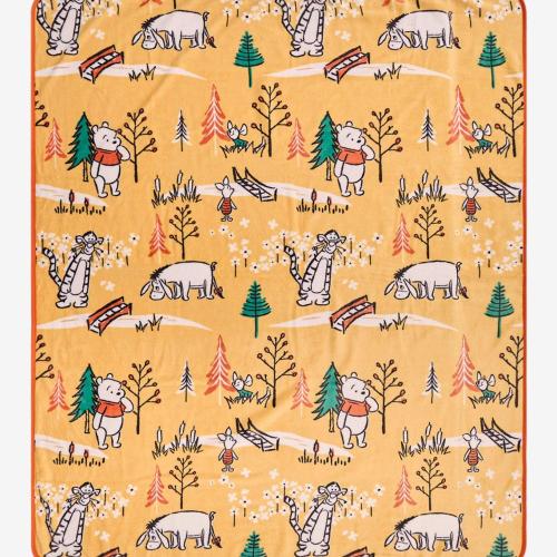 Disney Winnie the Pooh Hundred Acre Wood Throw BoxLunch Exclusive