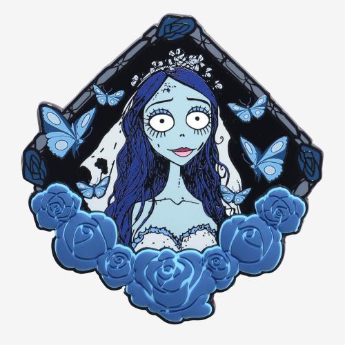 Loungefly Corpse Bride Emily Butterflies Limited Edition Enamel Pin BoxLunch Exclusive