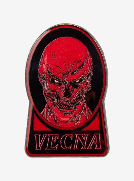 Stranger Things Vecna Tonal Portrait Enamel Pin - BoxLunch Exclusive