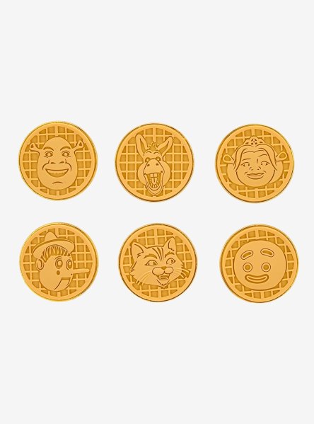 Loungefly DreamWorks Shrek Waffle Scented Blind Box Enamel Pin BoxLunch Exclusive
