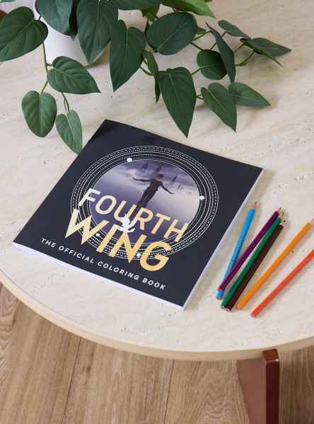 Fourth Wing Official Coloring Book