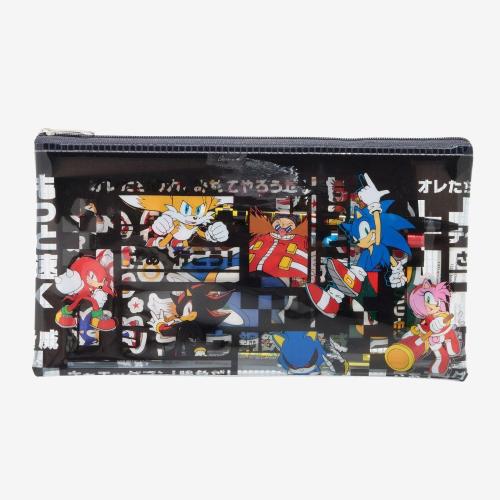 Sonic the Hedgehog Character Pencil Pouch Set BoxLunch Exclusive
