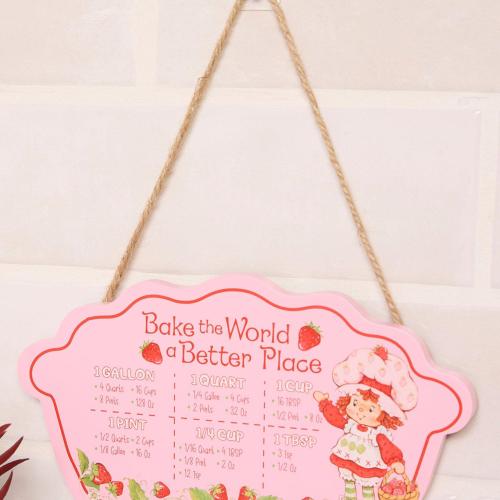 Strawberry Shortcake Bake the World a Better Place Kitchen Conversion Chart BoxLunch Exclusive