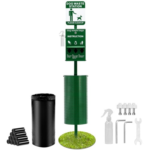 Cozito Dog Waste Station 11.5 Gal Hand Wash Dispenser Outdoor