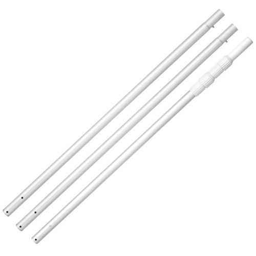 Sugift Pool Pole 3.4 to 15 Feet Telescoping Swimming Pool Cleaning Poles – Black