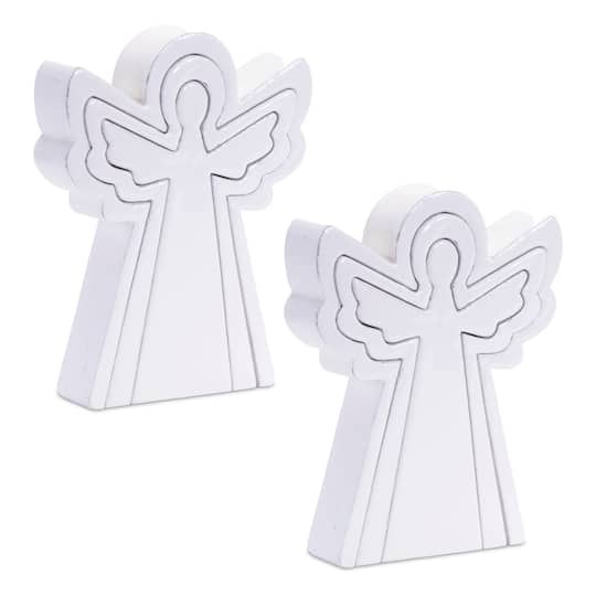White Wood Nesting Display Set By Melrose | Michaels
