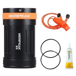 Waterproof Car Key FOB Container for Scuba Diving, Watersports, Camping