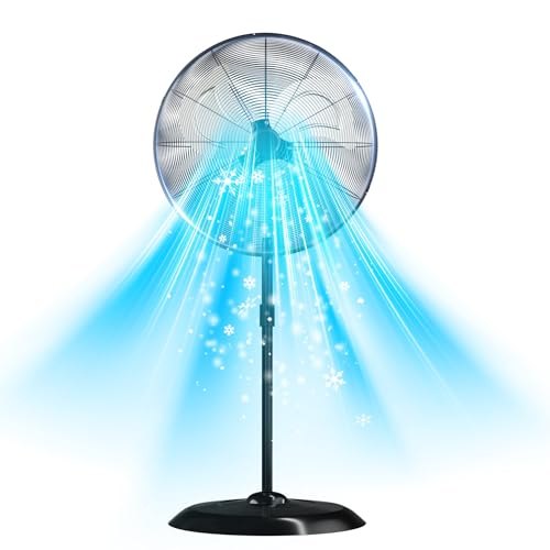 24″ High Velocity Outdoor Pedestal Fan