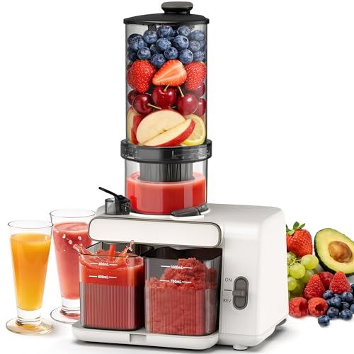 Juicer Machines with 5.4″ Large Chute, 99% Juice Yield, BPA Free