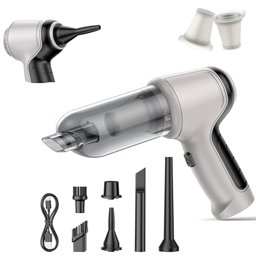Car Vacuum Cleaner, Handheld Cordless Rechargeable Wet & Dry Vacuum