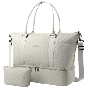 Travel Duffel Bag – Weekender Bags, Gym Tote Bags with Shoe Compartment