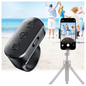 Wireless Phone Camera Remote Shutter for Tiktok YouTube Photo & Video Recording Content Creator